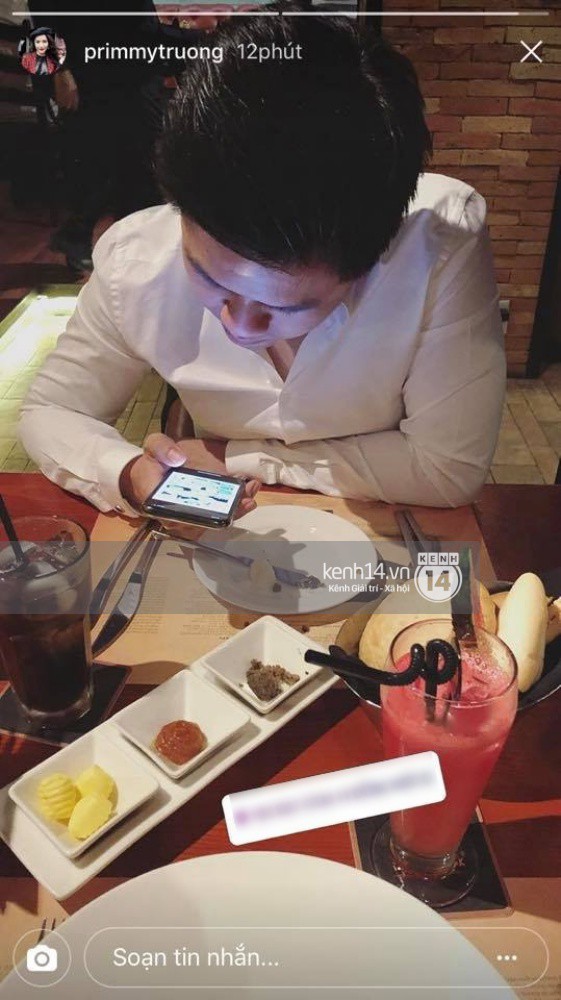 Primmy Trương dạo này đã chăm đăng ảnh với Phan Thành rồi!